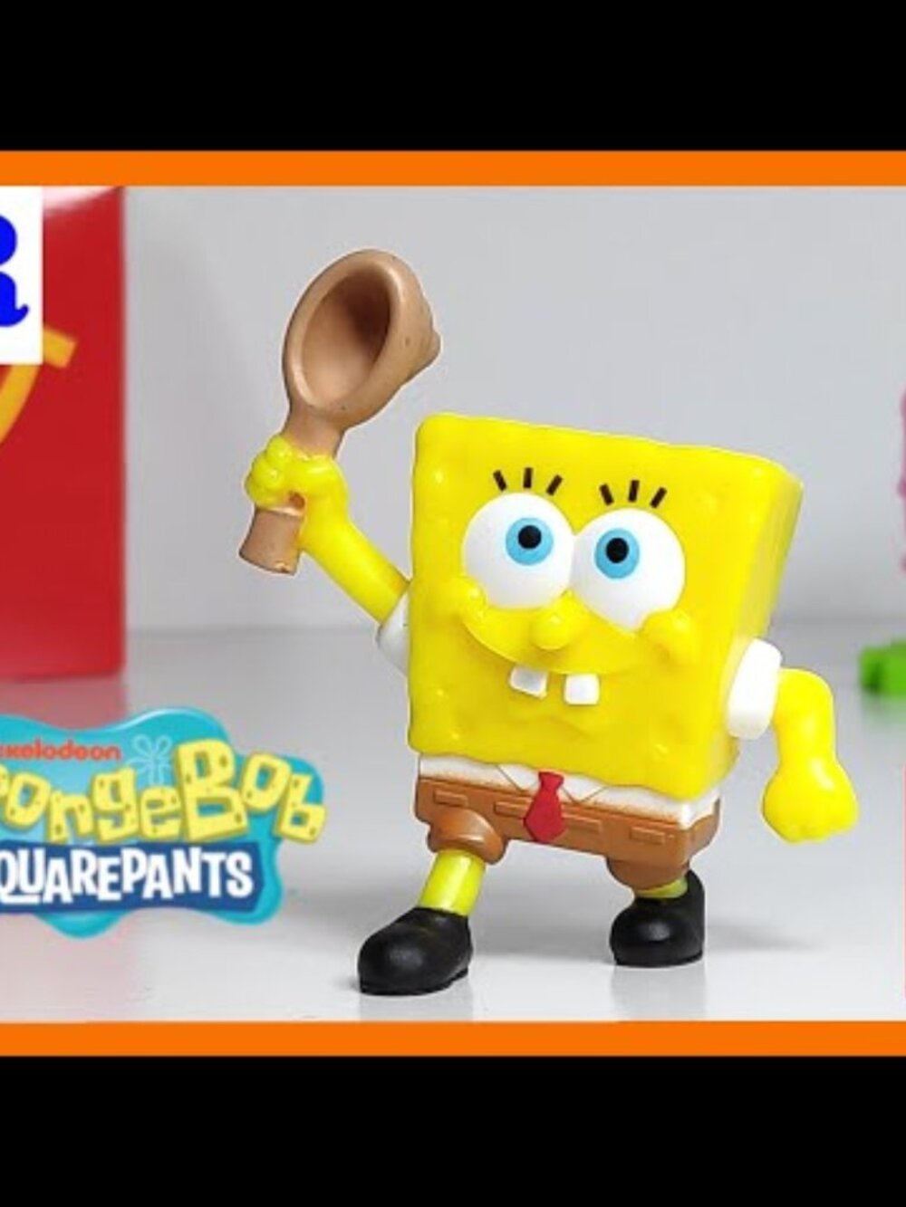 2021 SPONGEBOB SQUAREPANTS, SPONGEBOB IN JELLY FISH FIELDS TOY, MINT IN THE PACK